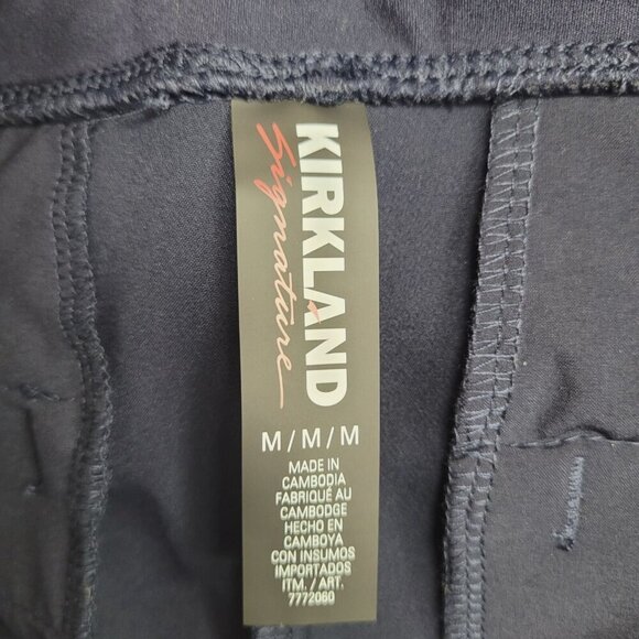 NEW Kirkland Signature Women's M Ladies Navy Ankle Pants - Picture 7 of 11